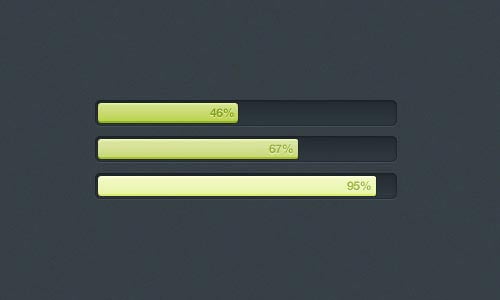 Free PSD Loading Bars