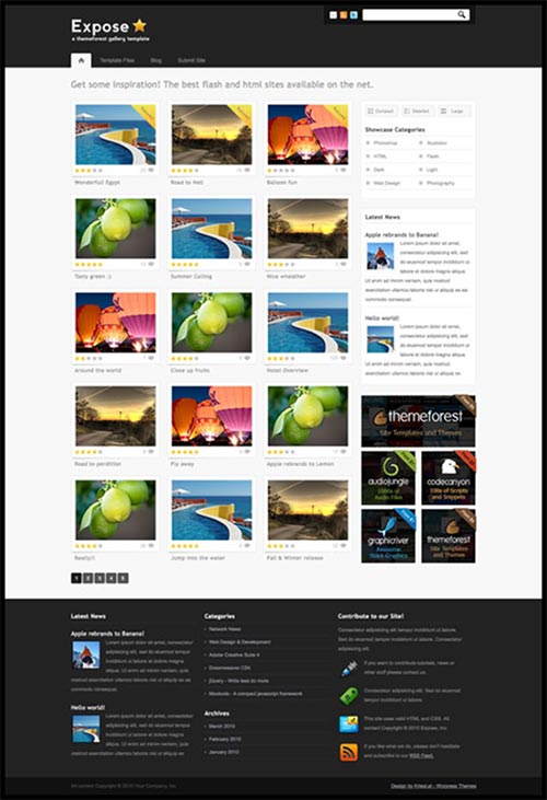 WordPress Gallery Themes