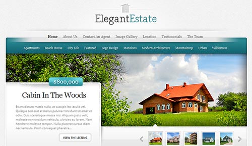 Real Estate WordPress Themes of 2013