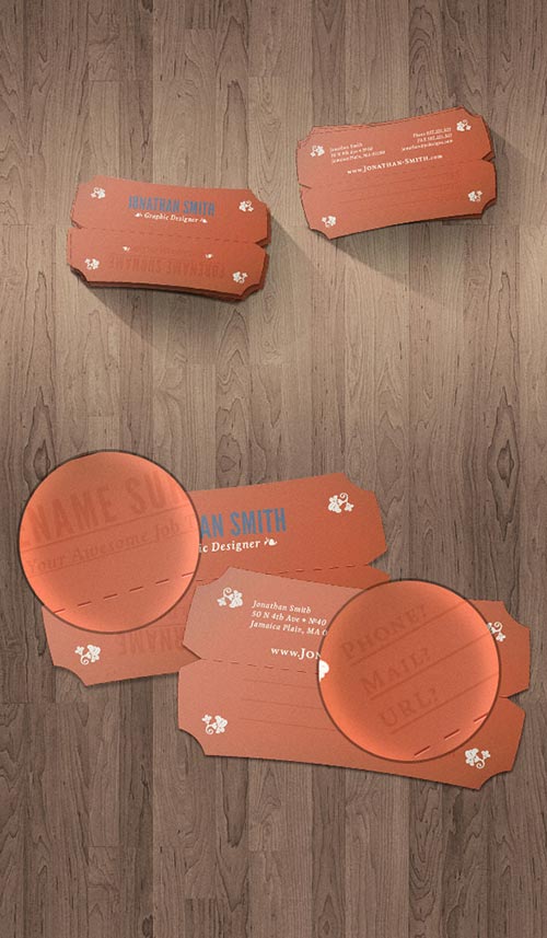 Mini Business Cards