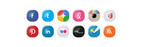 Free Minimal Social Icons Sets