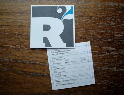 Mini Business Cards