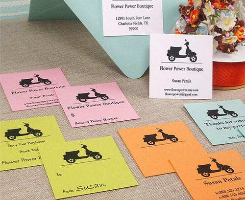 Mini Business Cards