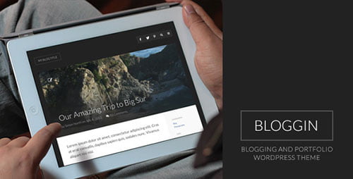 Bloggin - Blogging and Portfolio WordPress Theme - Blog / Magazine WordPress
