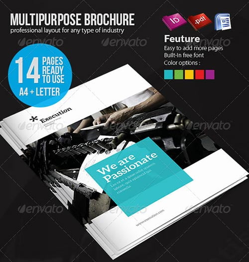 Inspiring Brochure Templates 2013