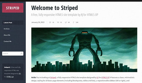 HTML5 CSS3 Website Templates