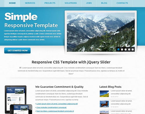 HTML5 CSS3 Website Templates