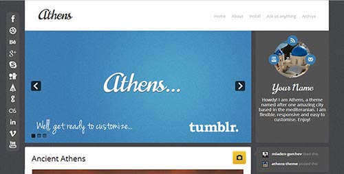 Portfolio Tumblr Themes