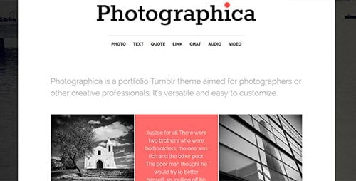 Portfolio Tumblr Themes