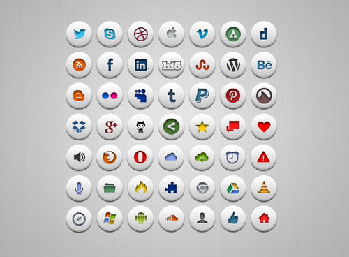 PSD Icons Set