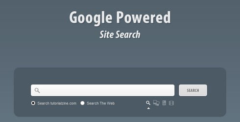 Free CSS Search Froms Tutorials