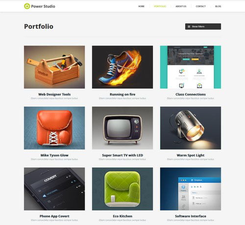 Portfolio Website Templates