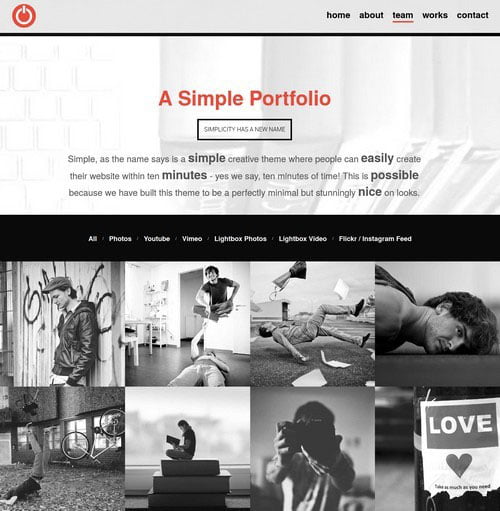 Portfolio Website Templates