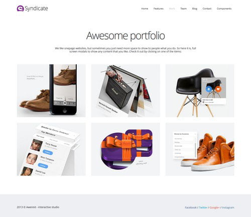 Portfolio Website Templates