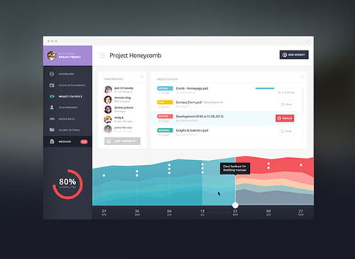 Dashboard UI Designs
