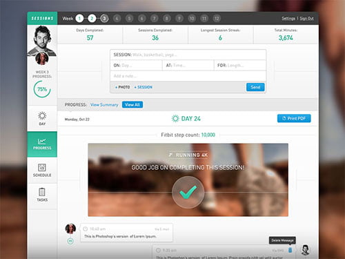 Dashboard UI Designs