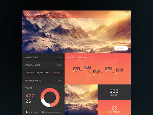Dashboard UI Designs