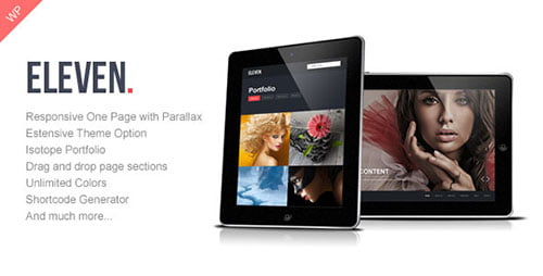 Parallax WordPress Themes