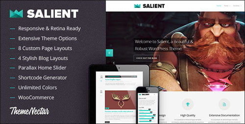 Parallax WordPress Themes