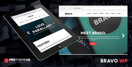 Parallax WordPress Themes