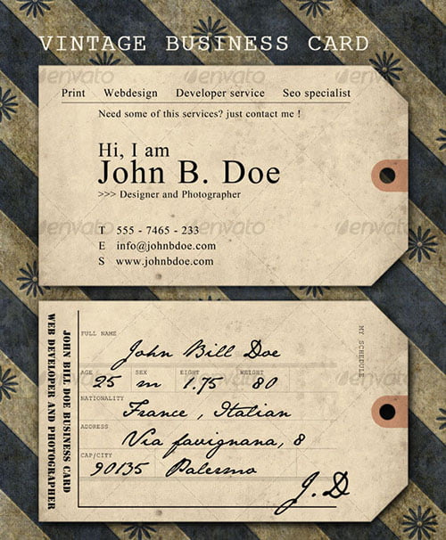 PSD Business Card Templates