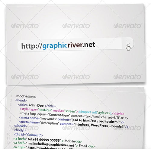 PSD Business Card Templates