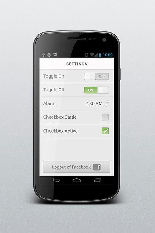 Android App UI Designs