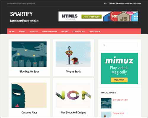 Free Blogger Templates