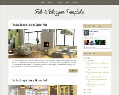 Free Blogger Templates