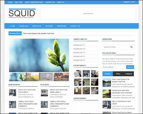 Free Blogger Templates
