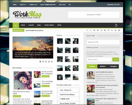 Free Blogger Templates