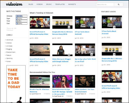 Free Blogger Templates