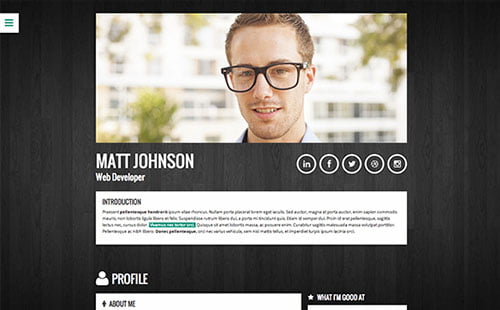Business Card and Resume