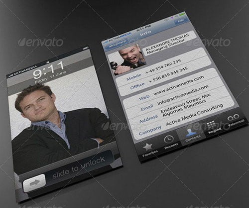 Personal Business Card Templates