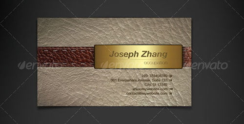 Personal Business Card Templates