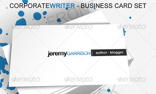 Personal Business Card Templates