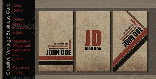 Personal Business Card Templates
