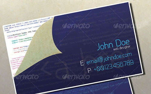 Personal Business Card Templates