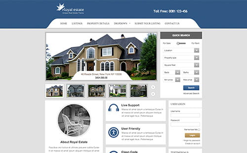 Real Estate Themes