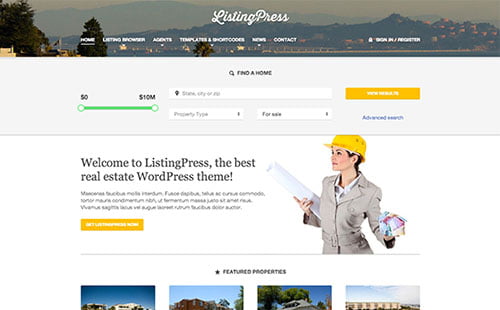 Real Estate Themes