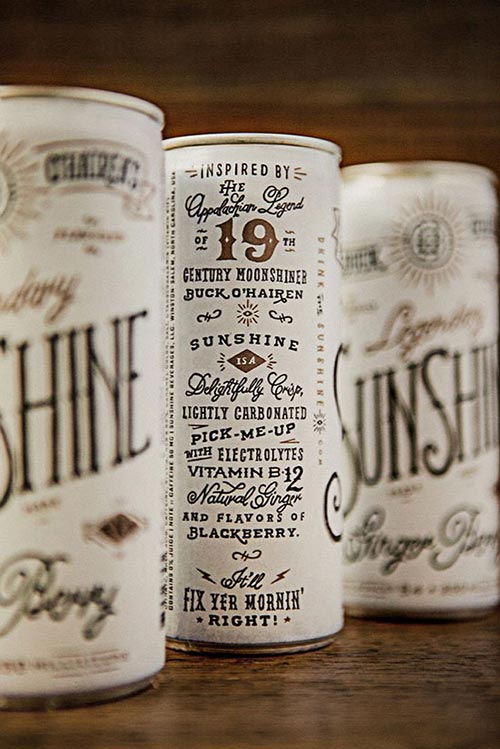 Typography Packaging Designs