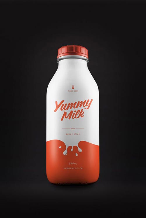 Typography Packaging Designs