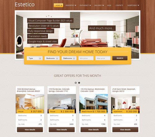 Real Estate Web Design
