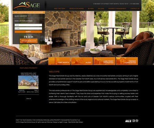 Real Estate Web Design