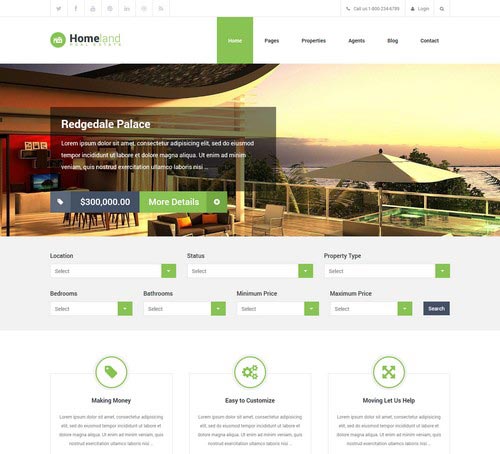 Real Estate Web Design