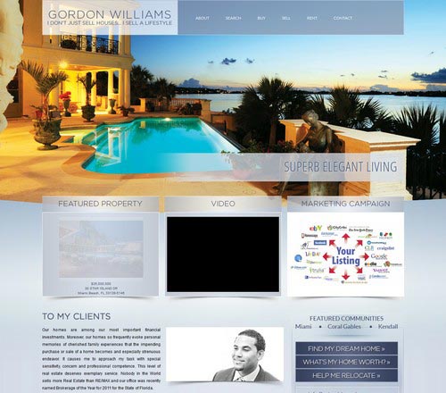 Real Estate Web Design