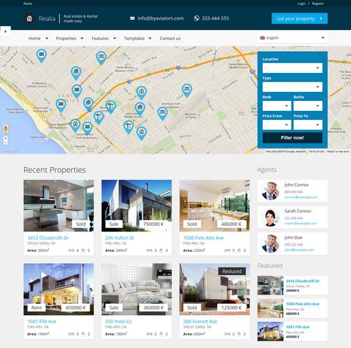 Real Estate Web Design
