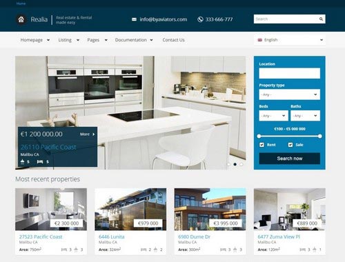 Real Estate Web Design
