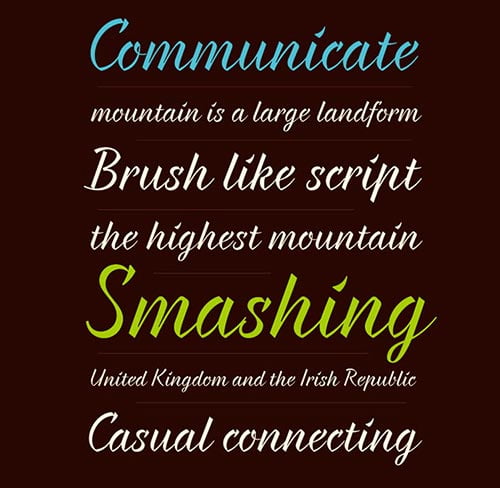 Free Fonts for Graphic and Web Design