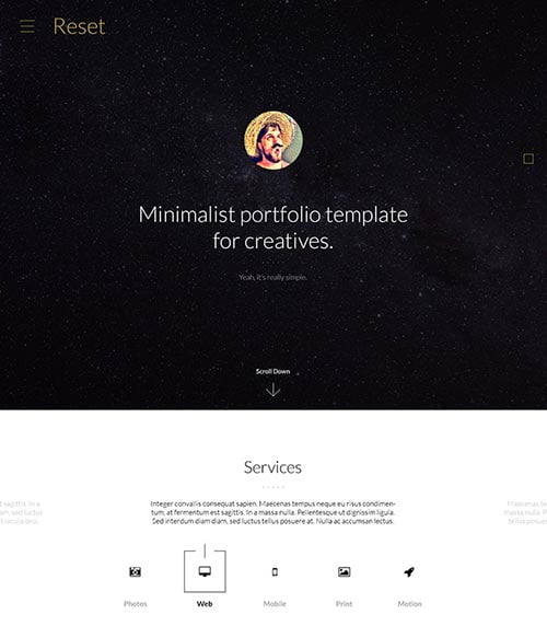 Portfolio HTM Templates